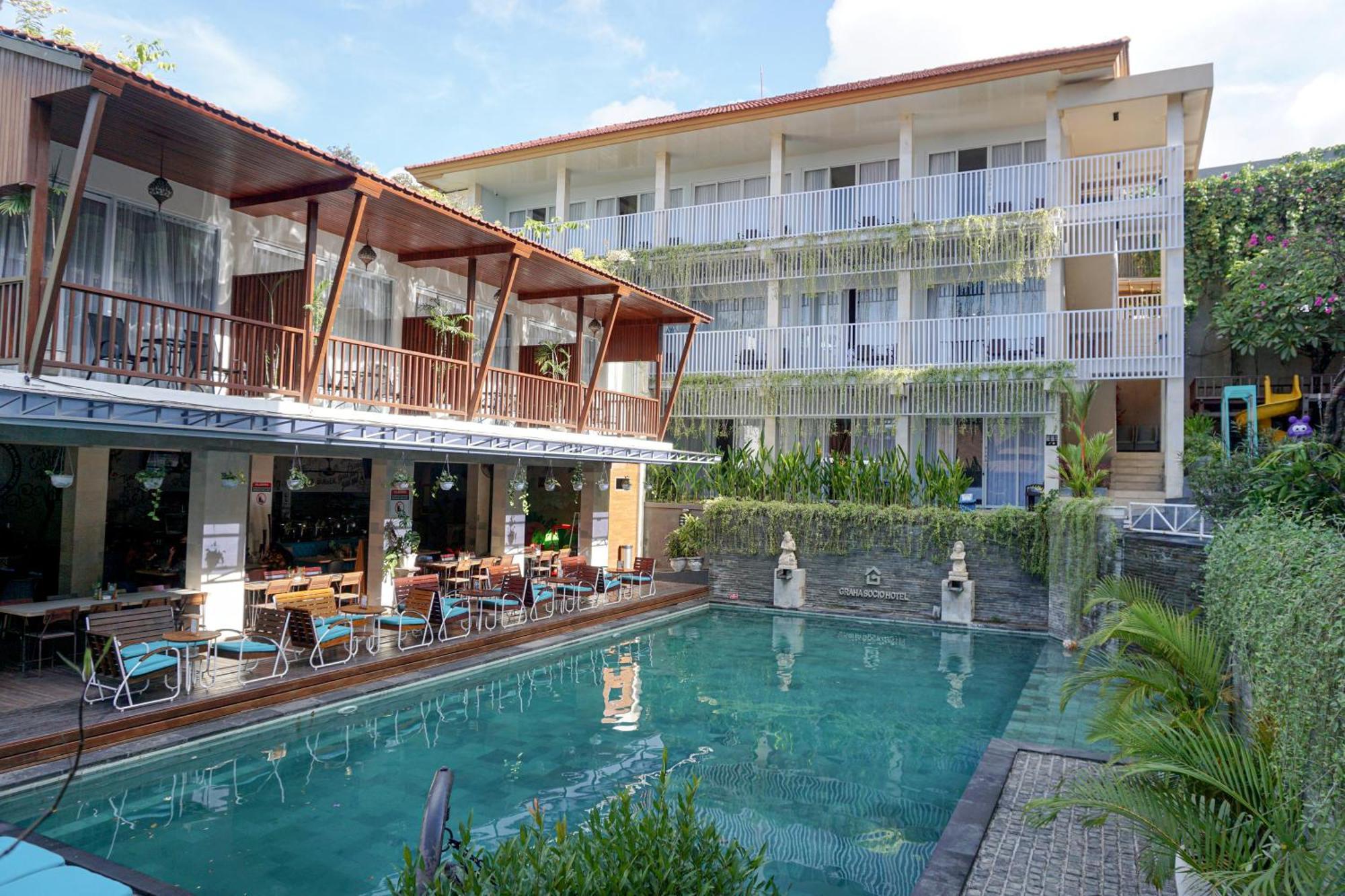 Graha Socio Hotel Нуса Дуа Екстериор снимка